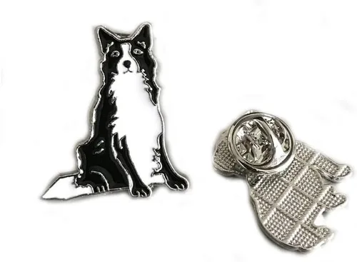 Broche de perro carlino encantador para mascotas, broche de ramillete de metal, placa de identificación para perro, regalo de cumpleaños de Navidad,