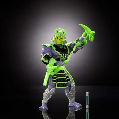 Miniatura 5 de Masters of the Universe Origins Turtles of Grayskull Skeletor Figura de Acción Articulable de Juguete, Tortugas Ninja Mutantes Adolescentes y Motu