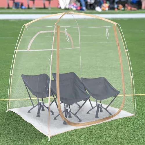 Miniatura 19 de All Weather Proof Pod Sports Tent,Outdoor Weather Tent Sports Pod Pop Up Shelter with Sealed Floor,Clear Tent for Sport Event,Camping,Fishing 8