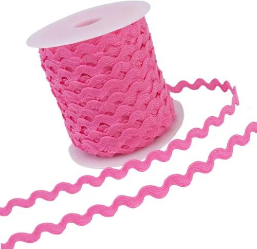 Miniatura 13 de Rick Rack - Cinta de encaje dorada de 40 yardas, ribete RIC Rac para coser ropa, envolver regalos, decoración de fiesta en el hogar Dorado