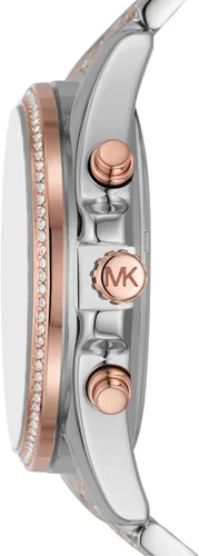 Miniatura 2 de Michael Kors Whitney - Reloj de acero inoxidable con detalles ostentosos