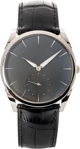 Miniatura 3 de uxcell Correa de reloj de cuero de varios tamaños con hebilla de despliegue rápida para hombres y mujeres