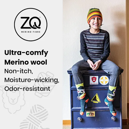 Miniatura 4 de Smartwool Wintersport - Calcetín OTC con patrón de Yeti para niños