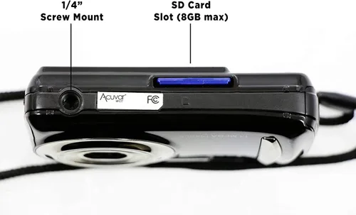 Miniatura 4 de Cámara digital compacta megapíxel de 16MP y video con pantalla de 2.4" y cable USB negro