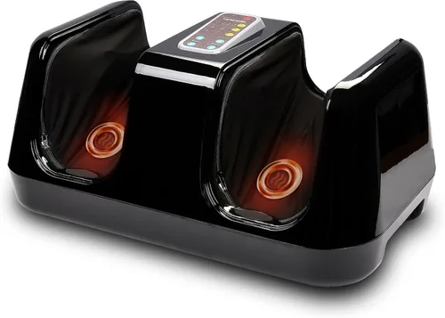 Miniatura 4 de Carepeutic Masajeador de pies Shiatsu de lujo con vibración de amasamiento y calor, masajeador eléctrico de pies para spa en casa para molestias