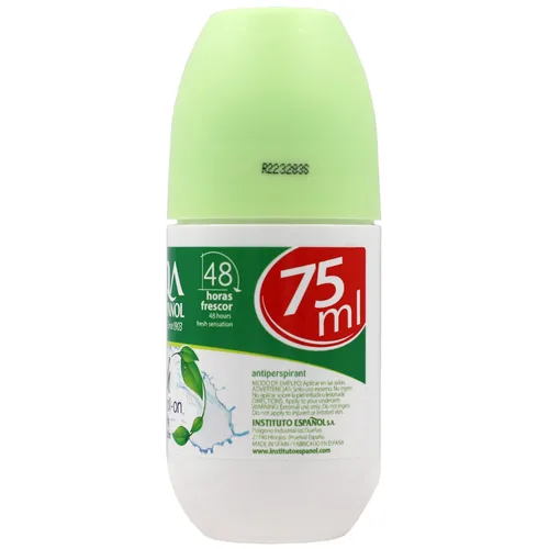 Miniatura 5 de Instituto Español Avena Desodorante Fresh, Roll-On Antitranspirante, Te ayudará con el mal olor causado por el sudor, 100% Avena Natural, 48 horas
