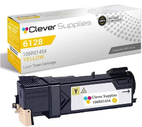 Miniatura 386 de CS compatible Xerox Phaser 6510/WorkCentre 6515 (106r03480) 2 cartuchos de tóner negro para Phaser 6510, WorkCentre 6515 2 negro