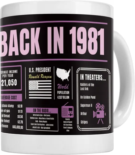 Miniatura 14 de Decoraciones de cumpleaños número 51, taza de café Back In 1972, regalos de cumpleaños de 51 años para hombres, mujeres, amigos, compañeros de De