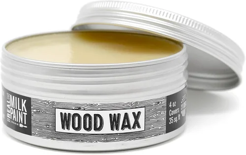 Miniatura 2 de Real Milk Paint, Cera de madera para acabado, muebles sin terminar, tablas de cortar, bloques de carnicero, grado alimenticio, vegano, 4 onzas