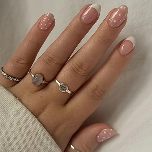 Miniatura 12 de Uñas postizas a presión de almendra marrón, medianas con diseños de leopardo y purpurina, uñas postizas en forma de almendra otoñal, uñas acrílicas