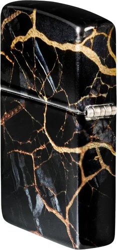 Miniatura 7 de Zippo Fusion Marble Design 540 - Encendedor de bolsillo cromado cepillado con diseño de mármol 540 Mármol de fusión
