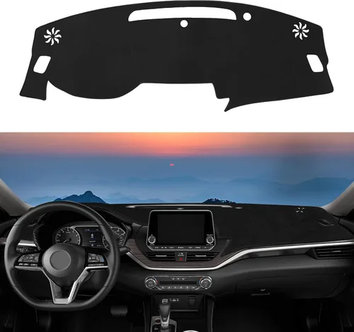Miniatura 14 de Alfombrilla de tablero de ajuste personalizado para Chevrolet Trailblazer 2021 2022 2023, accesorios con cubierta de salpicadero HUD, alfombrilla