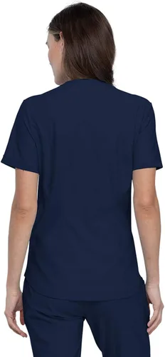 Miniatura 2 de Form Scrubs para mujer, cuello en V elástico de punto CK840