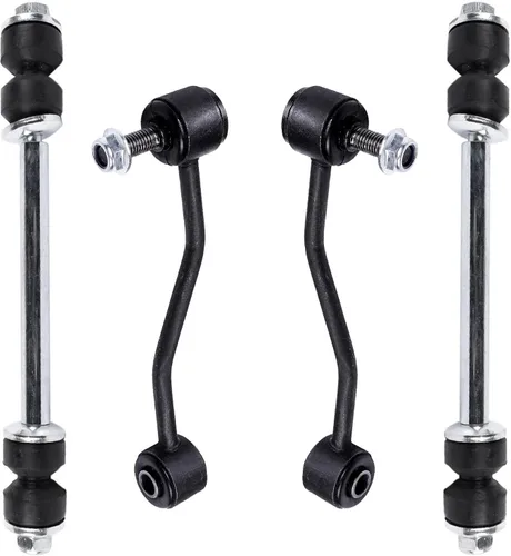 Miniatura 26 de Detroit Axle - 4 barras estabilizadoras para Acura EL Honda Civic 01-05, 4 barras estabilizadoras delanteras y traseras de repuesto 2001 2002 2003