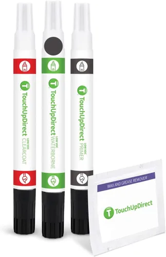 Miniatura 82 de TouchUpDirect KH3 - Brocha de retoque de obsidiana negra compatible con Infiniti Exact Match - Kit esencial