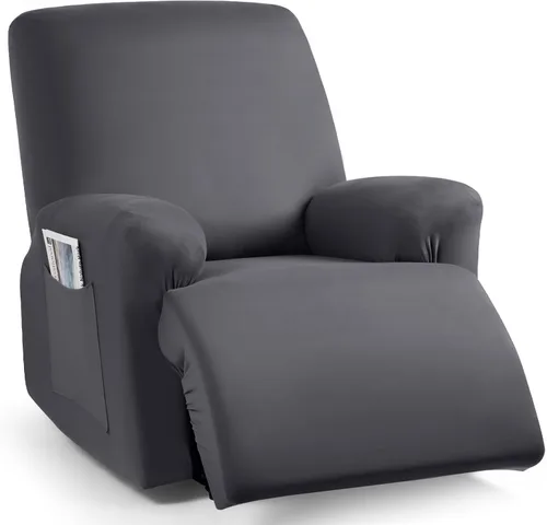 Miniatura 43 de TAOCOCO Funda para sofá reclinable, 3 piezas de fundas de tela de poliéster elástica para sofá reclinable de 3 asientos, protector de muebles suave