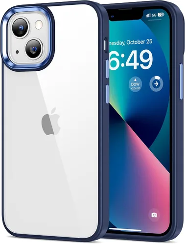 Miniatura 78 de HOOMIL Funda para iPhone 7 Plus/iPhone 8 Plus de 5.5 pulgadas, no amarillea, protección contra caídas, cubierta trasera dura transparente