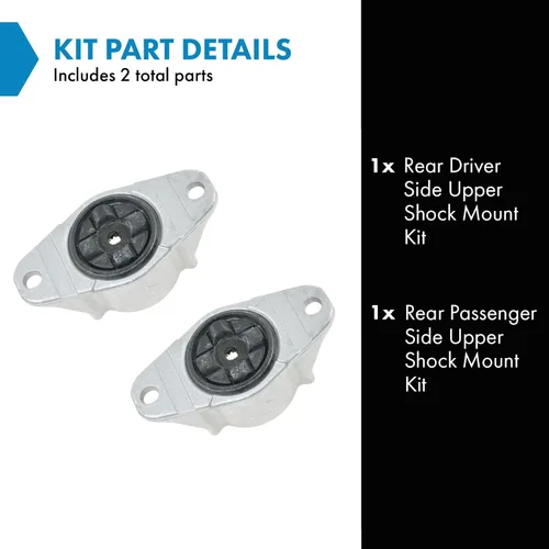 Miniatura 2 de TRQ Juego de 2 piezas para Ford Escape 2013-2017 / Focus 2012-2017 / C-Max 2013-2017 / 2013-2017 C-Max / MKC 2015-2016 / Mazda3 2004-2013 / Mazda