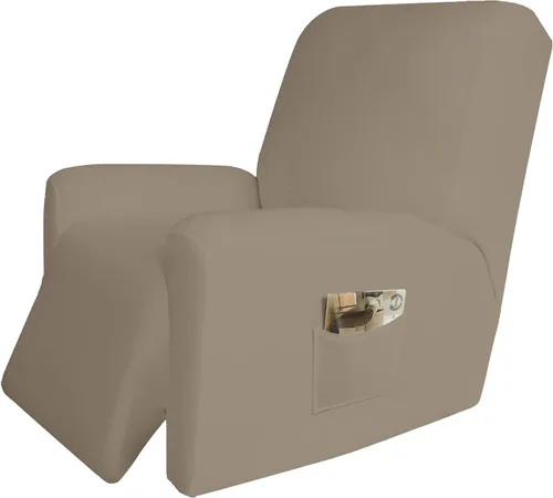 Miniatura 65 de Easy-Going - Funda elástica de microfibra para sofá reclinable seccional, suave vellón ajustable a tu sofá de 2 cuerpos, lavable, protege tus