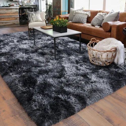 Miniatura 86 de Alfombras de Pasillo para Dormitorio 2x6 pies Alfombras de Pasillo para Pasillos Antideslizantes Suaves de Pelo Largo Alfombra de Cabecera, Alfombra