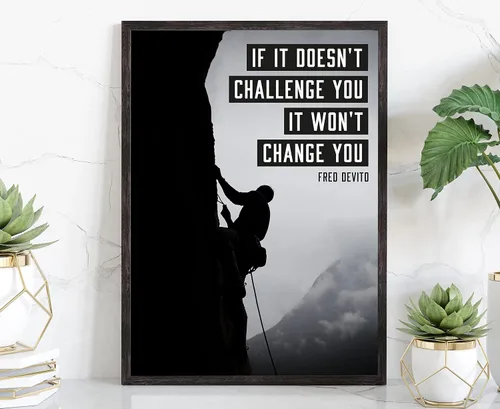 Miniatura 53 de Arte de pared con texto en inglés «Be Stronger Than Your Excuss», póster de gimnasio, impresiones de gimnasio, gimnasio en casa, decoración