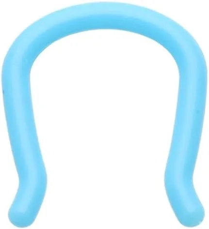 Miniatura 8 de Pierced Owl - Retenedor de anillo de septum flexible Bioflex de tacto suave de 14-16GA
