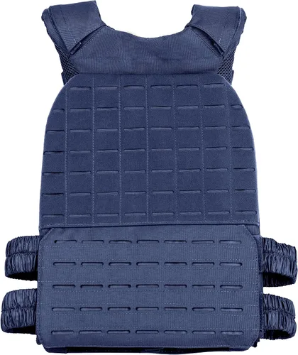 Miniatura 2 de Chaleco con peso ajustable Wolf Tactical para hombres y mujeres - Chaleco de peso para rucking, entrenamiento, correr, caminar y CrossFit para Azul