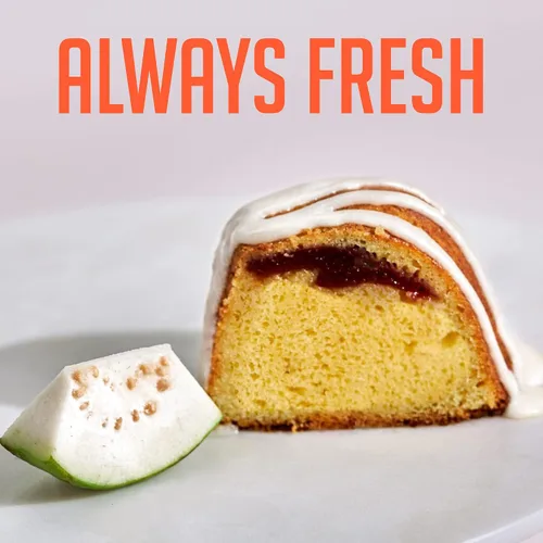 Miniatura 2 de Mo's Bundt Cakes - Pastel de feliz cumpleaños, pastel de guayaba fresco entregado a tu puerta - Regalo de cumpleaños para hombres, mujeres, papá