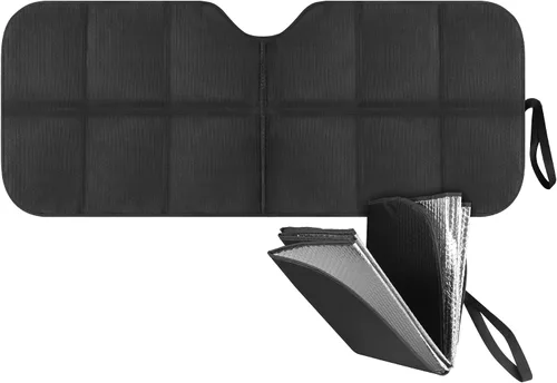 Miniatura 12 de Motor Trend Parasol para parabrisas para automóvil, camión y SUV, negro - Parasol plegable para ventana delantera, protección contra el calor