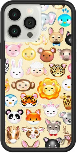 Miniatura 14 de Wildflower Fundas - Realización Par x Devon Lee Carlson, Compatible con Apple iPhone 13 Pro Max Rojo, Ranas, Colaboración - Protector de Par