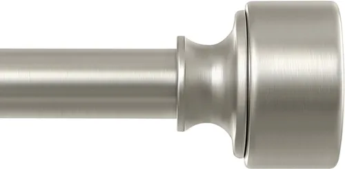 Miniatura 14 de Barras de cortina doradas para ventanas de 28 a 48 pulgadas (2.3-4 pies), barra de cortina resistente de 1 pulgada de diámetro, postes de cortina