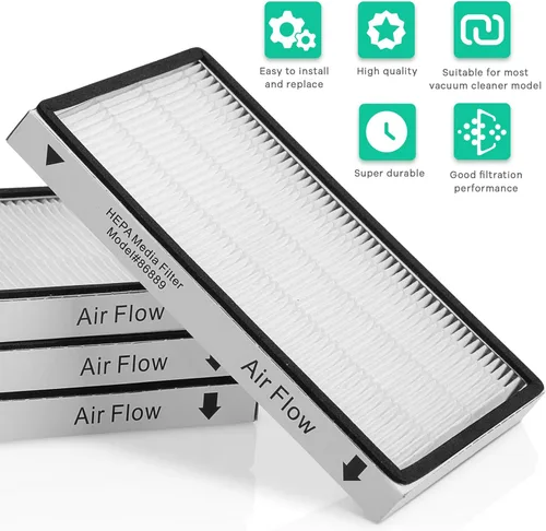 Miniatura 6 de 53295 EF-1 Filtro de medios HEPA para Kenmore 86889, 20-86889, 40324, 53295 Filtro de aire de escape para aspiradoras verticales y aspiradoras