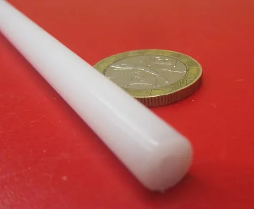 Miniatura 6 de Delrin - Tubo redondo de acetal POM blanco de 0.250 pulgadas de diámetro exterior de gran tamaño x 0.125 pulgadas de diámetro interior x 1/16
