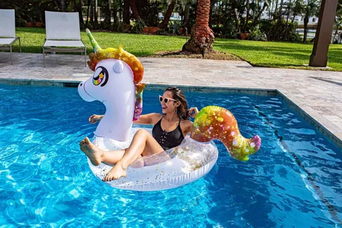 Miniatura 69 de PoolCandy Tubos inflables de piscina y anillos de natación para animales