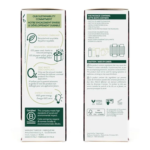 Miniatura 3 de Herbatint 5M - Tinte permanente para el cabello castaño caoba claro, 4 onzas