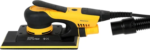 Miniatura 11 de Lijado sin polvo con herramienta lijadora orbital eléctrica directa Mirka DEOS 383XCV / 2.75 pulgadas x 8 pulgadas / órbita de 3 mm / MID3830201US