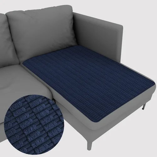 Miniatura 18 de Muamar Funda para Cama de Perro Protector de Sofá, Antideslizante Impermeable Fundas de Sofá para Sala de Estar Fundas de Sofá, Tapete de Sofá, Negro