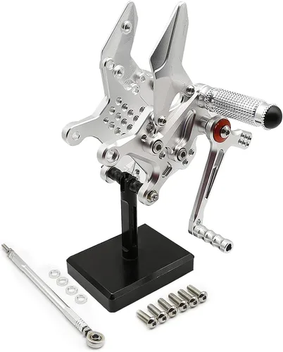 Miniatura 10 de FXCNC Juego trasero de motocicleta compatible con ZX25R 2020-2022 ZX4R 2023 ZX-4RR 2022-2024 Billet Juego de estriberas traseras totalmente