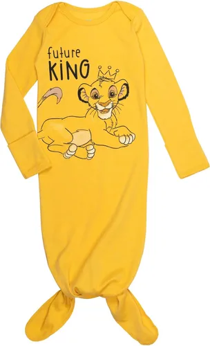 Miniatura 3 de Disney Pixar Monsters Inc. Lion King Winnie The Pooh Simba Mike - Vestido de dormir de manga larga para bebé, disfraz de bebé