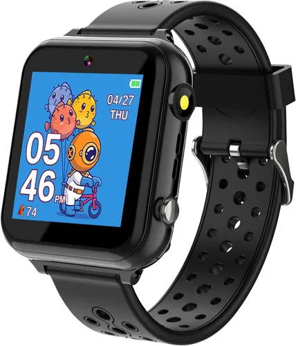 Miniatura 10 de Reloj inteligente para niños, con 10 historias, 24 juegos de rompecabezas, podómetro, despertador, relojes para niños, juguetes para 6, 7, 8, 9, 10