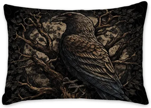 Miniatura 3 de Raven - Juego de ropa de cama vikinga, juego de edredón individual, suave y transpirable para hombres