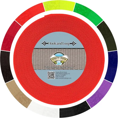 Miniatura 9 de Country Brook Design Cierre de velcro para coser no adhesivo de 2 pulgadas (beige, 50 yardas)
