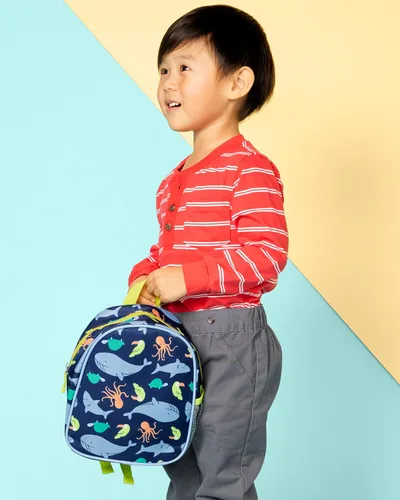 Miniatura 5 de Simple Joys by Carter's Mini mochila, océano azul, talla única