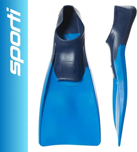 Miniatura 2 de Sporti Aletas de natación para adultos y niños para natación en piscina - Aletas flotantes largas para natación y snorkel - Aletas de natación