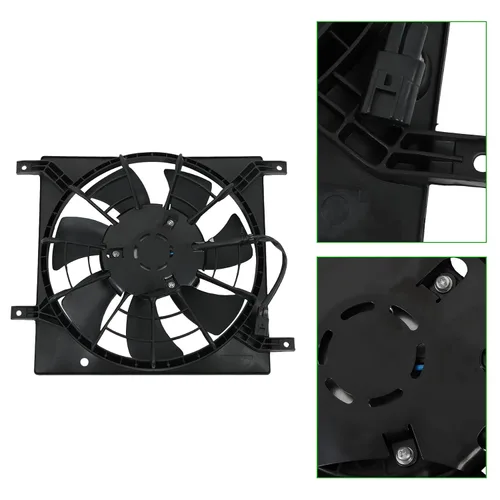 Miniatura 6 de Reemplazo del ventilador de enfriamiento del condensador del A/C del radiador para 2007-2013 SX4 SZ3113109 9536079J02 9536079J20 621371