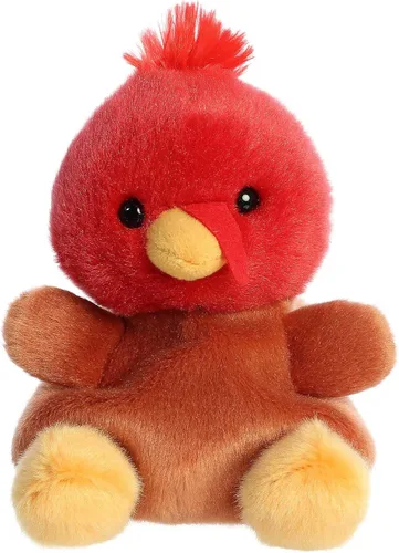 Aurora® Adorable animal de peluche Palm Pals™ Aspen Turkey™, divertido peluche coleccionable para niños y adultos, perfecto para decorar