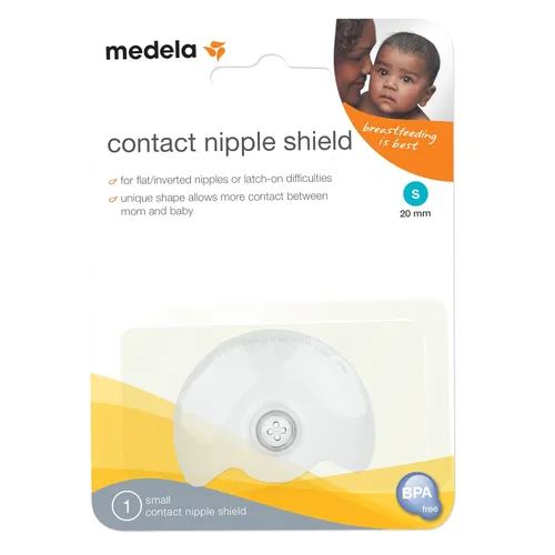 Miniatura 4 de Protector de pezón adherible para alimentación con pecho, de Medela , XS