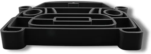 Miniatura 3 de Escultura clásica para automóvil en color negro mate, figura coleccionable de coche deportivo británico, modelo de automóvil compacto independiente