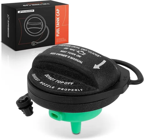 A-Premium Tapa de gasolina Tapa de combustible compatible con Volkswagen Jetta Passat Golf Tiguan CC Eos GTI, Golf Alltrack R SportWagen, Tiguan