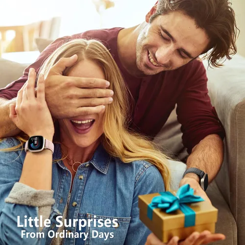 Miniatura 8 de GEAK Paquete de 12 bandas elásticas de nylon compatibles con Fitbit Versa 3/Fitbit Versa 4/Fitbit Sense/Sense 2 para mujeres y hombres, correa